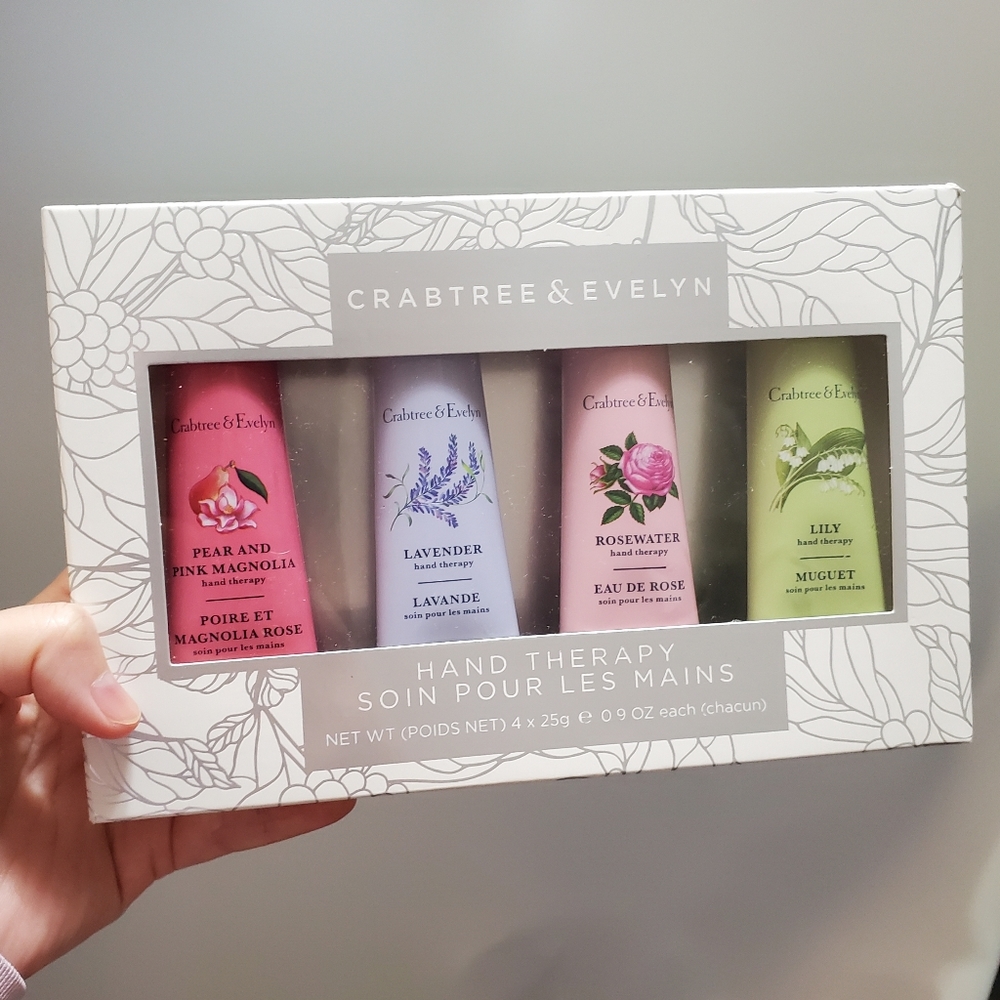 Crabtree Evelyn hand cream set